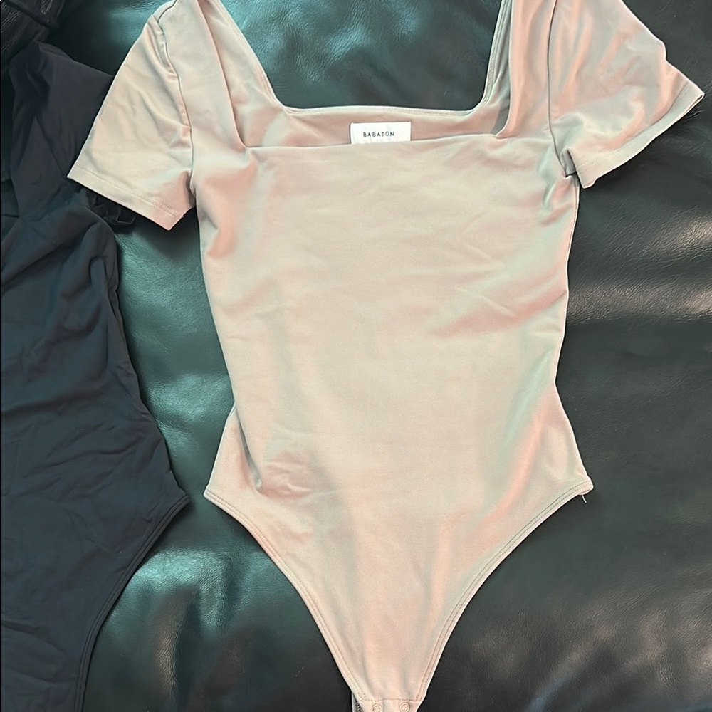 Babaton Beige Bodysuit- aritzia